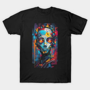 Cyberpunk Retro Design T-Shirt